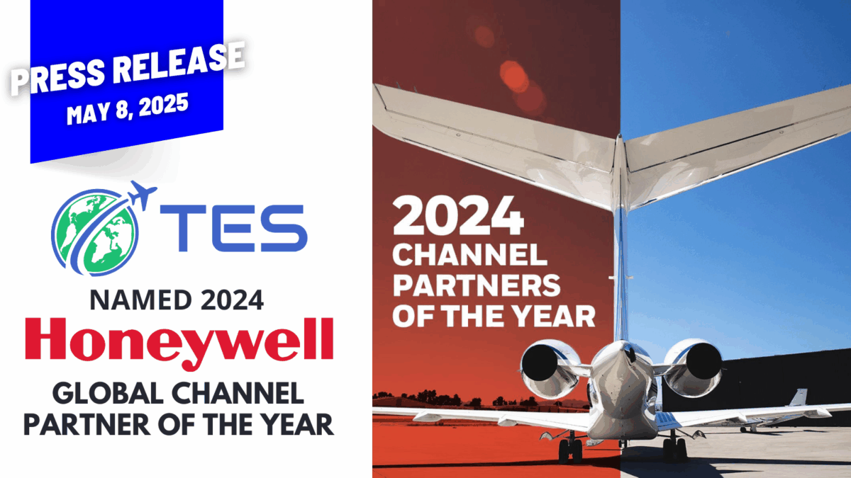 TES Named Honeywell’s Global Channel Partner of The Year for 2024